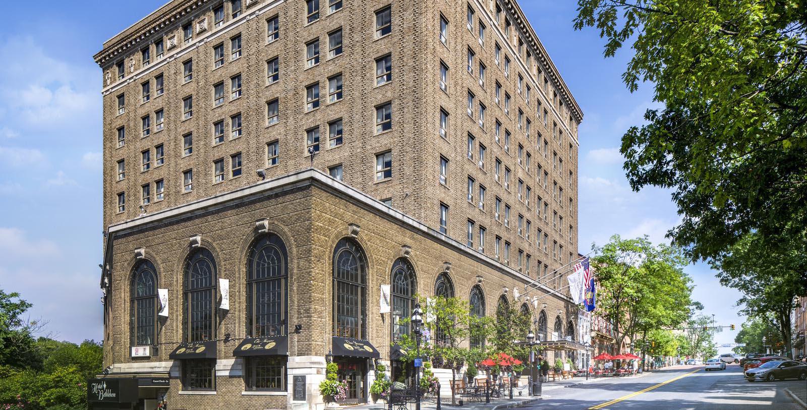 Image of Hotel Exterior, Historic Hotel Bethlehem in Bethlehem, Pennsylvania, 1922, Member of Historic Hotels of America, Overview Video